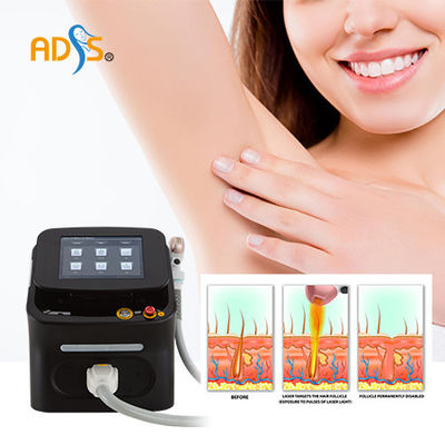 Permanent Laser Hair Removal Ice Machine , 808 Diode Laser Equipment OEM / ODM