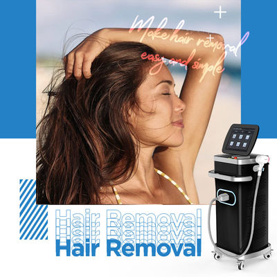 3 Wavelength Diode Laser Hair Removal Permanent 808 Hair Removal Machine