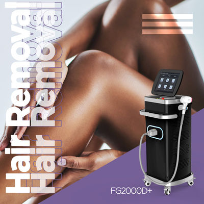 4 Wavelength Diode Laser Hair Removal System 1600W 2J/Cm2-100J/Cm2