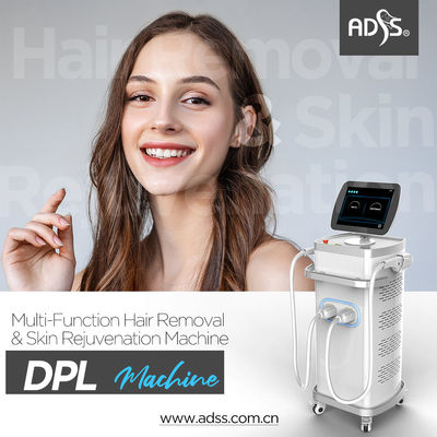 Multifunctional DPL Laser Machine , RF Skin Tightening Machine With 2 Handles