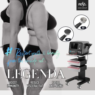2 Handles Monopolar RF Machine For Skin Tightening