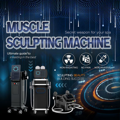 Emshaping 4 Handles Ems Slimming Machine Electromagnetic Muscle Stimulate Body Contouring